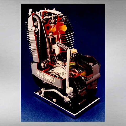 Four stroke engine (BRP-Rotax)