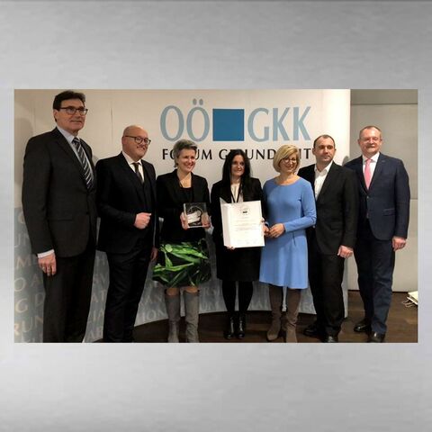 Award of the BGF Seal of Quality 2018 (Unternehmensarchiv BRP-Rotax, Gunskirchen)